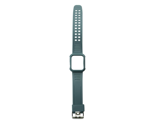 Ремінець для Apple Watch Band Silicone Shine + Protect Case 40/41 mm Колір Midnight Green 2020000256984