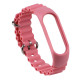 Ремінець для Xiaomi Mi Band 3/4/5/6/7 Ocean Band Колір Red 2020000373612 ma32366_2917259