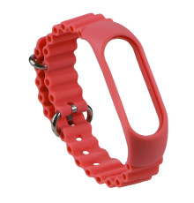 Ремінець для Xiaomi Mi Band 3/4/5/6/7 Ocean Band Колір Red 2020000373612 ma32366_2917259