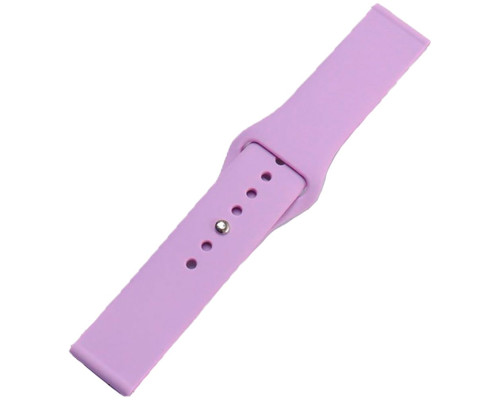 Ремешок Универс 20mm Silicone Original Button Design для Samsung/Amazfit/Huawei Колір Elegant Purple 2020000421023