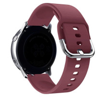 Ремешок Универс 20mm Silicone Original Design для Samsung/Amazfit/Huawei Колір Grape 2020000424109