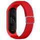 Ремешок для Xiaomi Mi Band 3 / 4 / 5 / 6 / 7 Elastic adjustment Колір Red 2020000424727