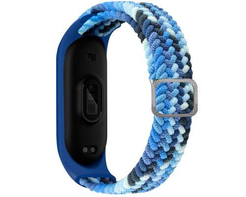 Ремешок для Xiaomi Mi Band 3 / 4 / 5 / 6 / 7 Elastic adjustment Колір Blue 2020000424710