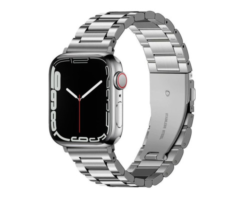 Ремінець для Apple Watch Stainless Steel 42/44/45/49 mm Колір Silver 2020000448310 ma34695_3342370