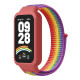 Ремінець для Xiaomi Mi Band 9 Active Nylon Колір Red Black 2020000473046 ma37232_3611022