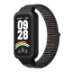 Ремінець для Xiaomi Mi Band 9 Active Nylon Колір Red Black 2020000473046 ma37232_3611022