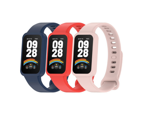 Ремінець для Xiaomi Mi Band 9 Active Original Design Колір Red 2020000473596 ma37230_3611007
