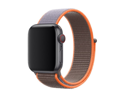 Ремінець для Apple Watch Nylon 42/44/45/49 mm Колір Red 2020000477846 ma37189_3610653