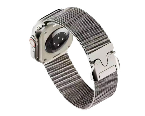 Ремінець для Apple Watch Milanese Clasp 42/44/45/49 mm Колір Starlight 2020000478492 ma37201_3610723