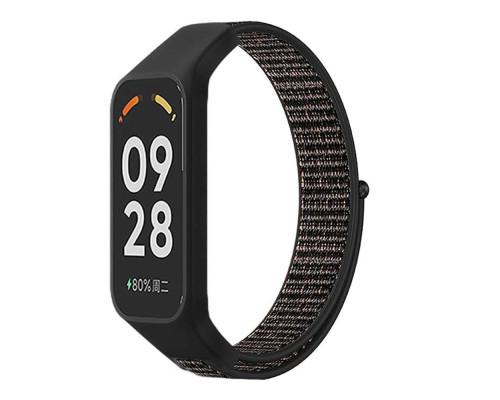 Ремінець для Xiaomi Mi Band 8 Active/Redmi Smart Band 2 Nylon Колір Dark Olive 2020000487135 ma35300_3345745