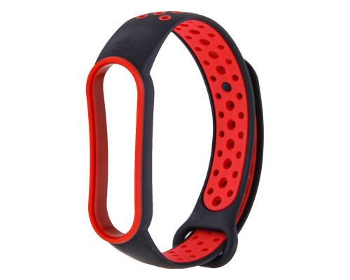 Ремінець для Xiaomi Mi Band 5 / 6 Nike Колір Сіро-Помаранчевий 2020000245971