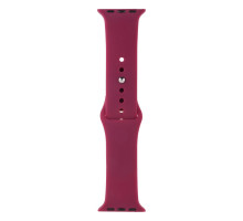 Ремінець для Apple Watch Band Silicone One-Piece Size-S 38/40/41 mm Колір 63, Garnet 2020000247340