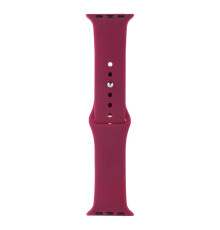 Ремінець для Apple Watch Band Silicone One-Piece Size-S 38/40/41 mm Колір 63, Garnet 2020000247340