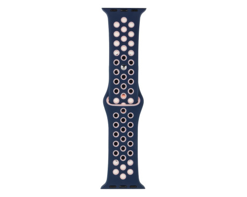 Ремінець для Apple Watch Nike 38/40/41 mm Колір 09, Чорно-Синiй 2020000246633
