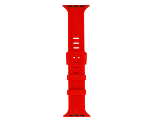 Ремінець для Apple Watch Band Silicone Shine 42/44/45/49 mm Колір Red 2020000257264