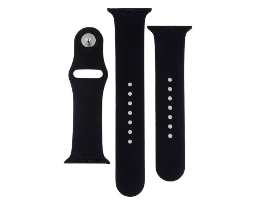 Ремінець для Apple Watch Band Silicone Two-Piece 38/40/41 mm Колір 49, Papaya