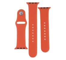 Ремінець для Apple Watch Band Silicone Two-Piece 38/40/41 mm Колір 49, Papaya 2020000267645