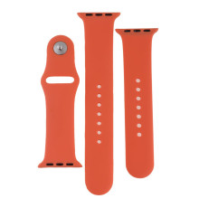 Ремінець для Apple Watch Band Silicone Two-Piece 38/40/41 mm Колір 49, Papaya 2020000267645