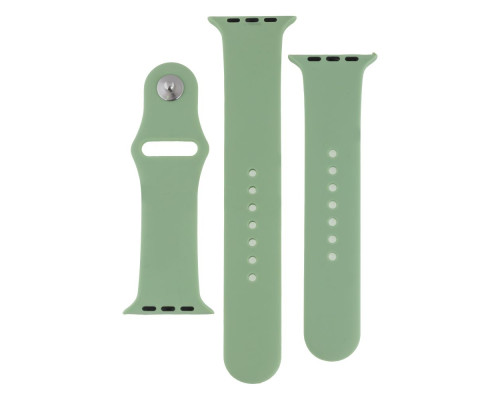 Ремінець для Apple Watch Band Silicone Two-Piece 42/44/45/49 mm Колір 05, Lilac