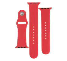 Ремінець для Apple Watch Band Silicone Two-Piece 42/44/45/49 mm Колір 37, Rose red 2020000268116