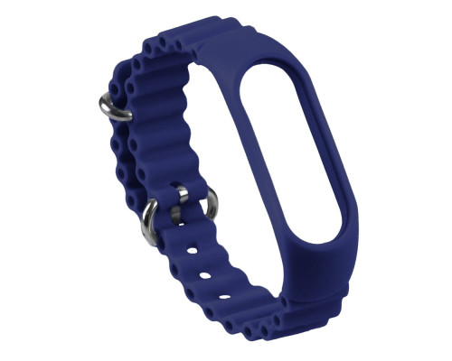 Ремінець для Xiaomi Mi Band 3/4/5/6/7 Ocean Band Колір White 2020000373636 ma32366_2917260