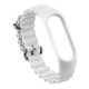 Ремінець для Xiaomi Mi Band 3/4/5/6/7 Ocean Band Колір White 2020000373636 ma32366_2917260