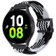 Ремешок Универс 22mm Elastic Adjustment для Samsung/Amazfit/Huawei Колір Black/White 2020000423843