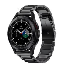 Ремінець Універс 20 mm Stainless Steel для Samsung/Amazfit/Huawei Колір Black 2020000432227