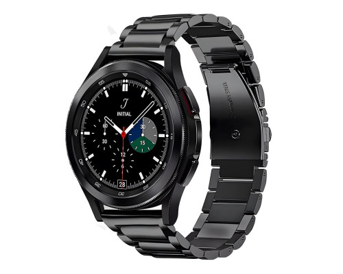 Ремінець Універс 20 mm Stainless Steel для Samsung/Amazfit/Huawei Колір Black 2020000432227