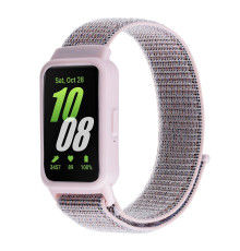 Ремінець для Samsung Galaxy Fit 3 (R390) Nylon Колір Pink Sand 2020000473152 ma35304_3345784