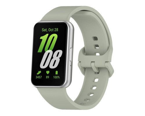 Ремінець для Samsung Galaxy Fit 3 (R390) Silicone Колір Grey Green 2020000473404 ma35302_3345766