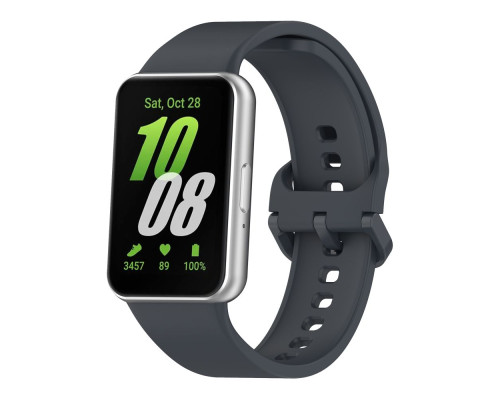 Ремінець для Samsung Galaxy Fit 3 (R390) Silicone Колір Grey Green 2020000473404 ma35302_3345766