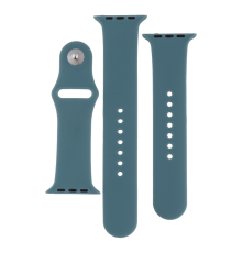 Ремінець для Apple Watch Band Silicone Two-Piece 38/40/41 mm Мята упаковка Колір Pine Green 2020000462545 ma33987_3325191
