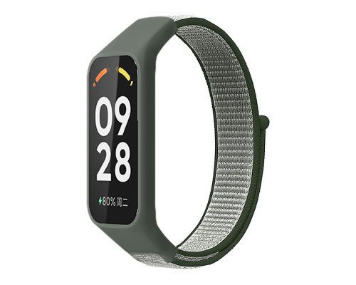 Ремінець для Xiaomi Mi Band 8 Active/Redmi Smart Band 2 Nylon Колір Grape Purple 2020000487104 ma35300_3345746