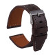 Ремешок Универс 20mm Leather strap with straight tip для Samsung/Amazfit/Huawei Колір Brown 2020000413431