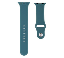 Ремінець для Apple Watch Band Silicone One-Piece Size-S 42/44/45/49 mm Колір 55, Pine green 2020000108160