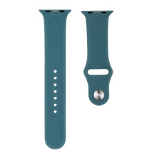 Ремінець для Apple Watch Band Silicone One-Piece Size-S 42/44/45/49 mm Колір 55, Pine green 2020000108160