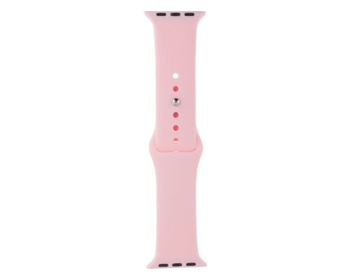 Ремінець для Apple Watch Band Silicone One-Piece Size-S 38/40/41 mm Колір 12, Pink 2000000541266