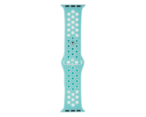 Ремінець для Apple Watch Nike 38/40/41 mm Колір 13, Темно-Синiй / Белый 2020000246602