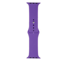 Ремінець для Apple Watch Band Silicone One-Piece Size-S 42/44/45/49 mm Колір 39, Elegant purple 2020000247203