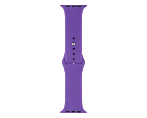 Ремінець для Apple Watch Band Silicone One-Piece Size-S 42/44/45/49 mm Колір 39, Elegant purple 2020000247203