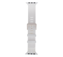 Ремінець для Apple Watch Band Silicone Shine 42/44/45/49 mm Колір White 2020000257295