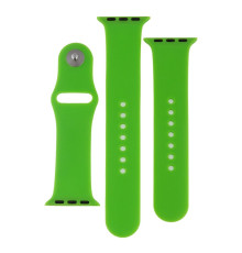 Ремінець для Apple Watch Band Silicone Two-Piece 38/40/41 mm Колір 40, Shiny green 2020000267775