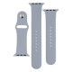 Ремінець для Apple Watch Band Silicone Two-Piece 42/44/45/49 mm Колір 02, Apricot