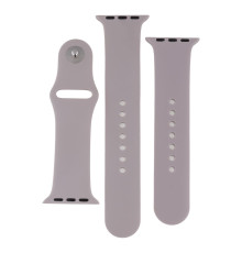 Ремінець для Apple Watch Band Silicone Two-Piece 38/40/41 mm Колір 07, Lavender 2020000267928