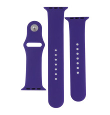 Ремінець для Apple Watch Band Silicone Two-Piece 42/44/45/49 mm Колір 34, Purple 2020000268130