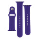 Ремінець для Apple Watch Band Silicone Two-Piece 42/44/45/49 mm Колір 34, Purple