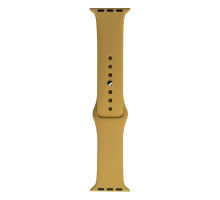 Ремінець для Apple Watch Band Silicone One-Piece Size-S 38/40/41 mm Колір 29, Gold 2000000580258