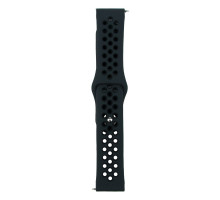 Ремінець Універс 22mm N Sport для Samsung/Amazfit/Huawei Колір Dark Gray/Black 2020000420514