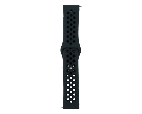 Ремінець Універс 22mm N Sport для Samsung/Amazfit/Huawei Колір Dark Gray/Black 2020000420514